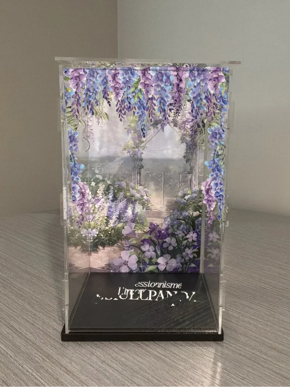 SkullPanda Floral Wisteria Display Case